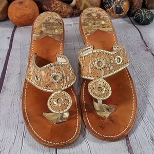 Jack Rogers Napa Valley Cork Thong Sandals